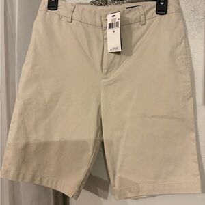 Kids Ralph Lauren flat front Tan Shorts